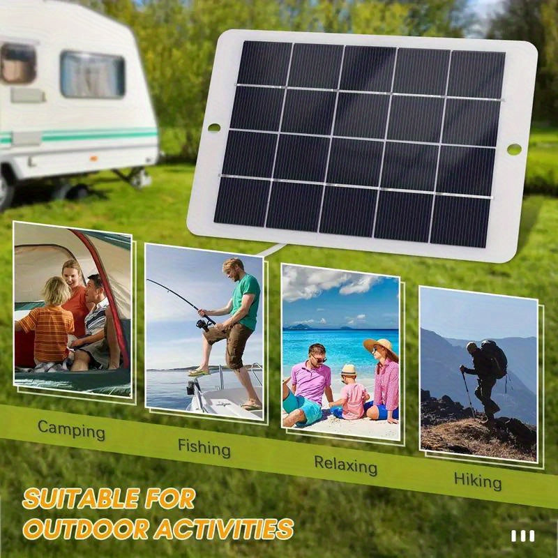 Tragbares USB-Solarladegerät für Reisen und Camping