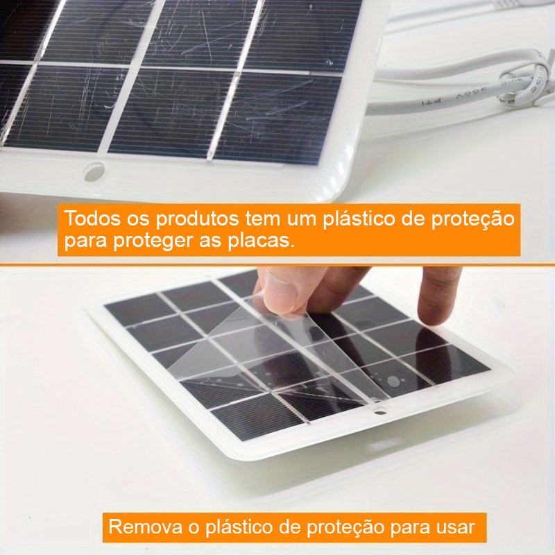 Tragbares USB-Solarladegerät für Reisen und Camping
