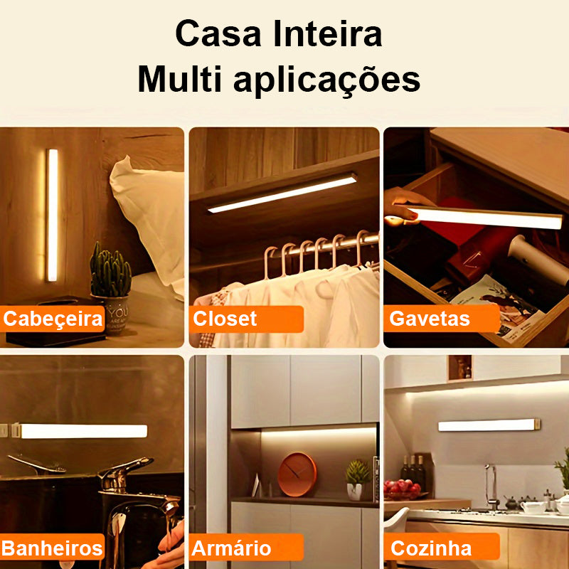 Kabelloses LED-Licht mit Bewegungssensor und USB-Aufladung