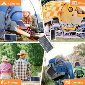 Tragbares USB-Solarladegerät für Reisen und Camping