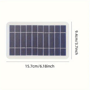 Tragbares USB-Solarladegerät für Reisen und Camping