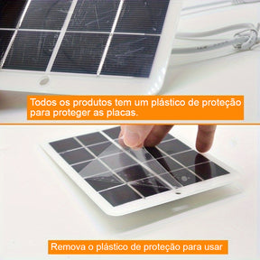 Tragbares USB-Solarladegerät für Reisen und Camping
